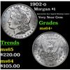 Image 1 : 1902-o Morgan Dollar $1 Grades Choice+ Unc