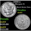 Image 1 : 1890-o Morgan Dollar $1 Grades Select Unc