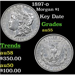 1897-o Morgan Dollar $1 Grades Choice AU