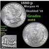 Image 1 : 1880-p Morgan Dollar $1 Grades Choice Unc