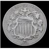Image 2 : 1871 Shield Nickel 5c Grades vf++