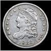 Image 2 : 1833 Capped Bust Half Dime 1/2 10c Grades xf+
