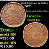 Image 1 : 1863 Robinson & Ballou Civil War Token 1c Grades Select Unc BN