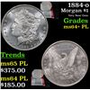 Image 1 : 1884-o Morgan Dollar $1 Grades Choice Unc+ PL