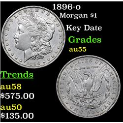 1896-o Morgan Dollar $1 Grades Choice AU