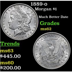 1889-o Morgan Dollar $1 Grades Select Unc