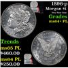 Image 1 : 1896-p Morgan Dollar $1 Grades Choice Unc+ PL