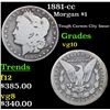 Image 1 : 1881-cc Morgan Dollar $1 Grades vg+