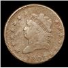 Image 2 : ***Auction Highlight*** 1808 Mint Error Classic Head Large Cent 1c Graded f, fine By USCG (fc)