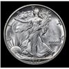 Image 2 : ***Auction Highlight*** 1917-p Walking Liberty Half Dollar 50c Graded Choice Unc By USCG (fc)