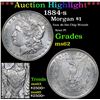 Image 1 : ***Auction Highlight*** 1884-s Morgan Dollar $1 Grades Select Unc (fc)