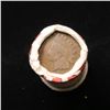 Image 2 : Mixed small cents 1c orig shotgun roll, 1917-d Wheat Cent, 1886 Ty II Flying Eagle Cent other end