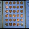 Image 4 : Partial Lincoln cent book 1941-1976 67 coins . .