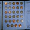 Image 5 : Partial Lincoln cent book 1941-1976 67 coins . .