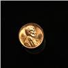Image 2 : Full roll of 1957Canadian Cents  Uncirculated Condition . .