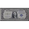 Image 2 : 1935F $1 Blue Seal Silver certificate Grades vf+