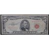 Image 2 : 1963 $5 Red seal United States Note . . Grades f+