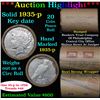 Image 1 : ***Auction Highlight*** Full solid date 1935-p Peace silver dollar roll, 20 coins   (fc)