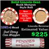 Image 1 : ***Auction Highlight*** Key Date 1931-s Wheat Cent end, Mixed small cents 1c orig shotgun roll, WOW
