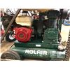Image 1 : ROLAIR PORTABLE COMPRESSOR W 270 CC HONDA ENGINE