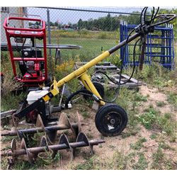 COMPAC TOW BEHIND POST HOLE AUGER