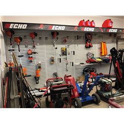 ECHO 4 SECTION DISPLAY SHELVING UNIT