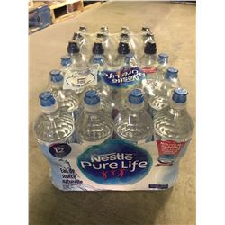 Lot of Natural Spring Water (24 x 710ml) Sports Bottles
