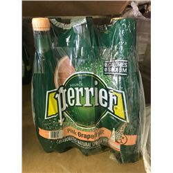 Lot of Perrier Pink Grapefruit (6 x 1L)