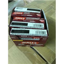 Lot of Halls Cherry Flavour