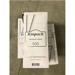 Lot of Kinpack Drinking Straws (3 x 500)