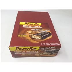 Lot of PowerBar Caramel Peanut Fusion Energy Bars (15 x 53g)