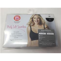 Bravado Body Silk Seamless Nursing Bra-Black, Small