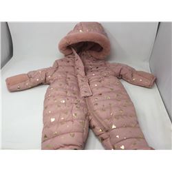 Tahari Baby Fleece Lined One Piece Snow Suit (3/6 Mths)