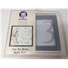 Image 1 : Gerber Organic Muslin Blanket and Felt Frame-Monthly Milestone Marker