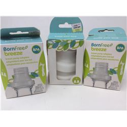 Born Free Breeze Breast Pump Adapters