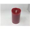 Image 1 : Lot of Luminara Flameless Candles-Red