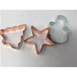 Lot of Assorted Cookie Cutters