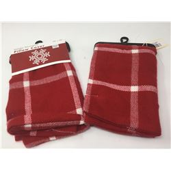 Lot of Flannel Pillow Covers