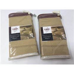 B. Smith Linen Hemstitch Standard Sham (2)