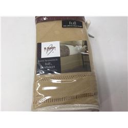 B. Smith Linen Hemstitch FullBedskirt