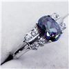 Image 2 : Silver Mystic Topaz (3.5G) Ring (~weight 3.5g), Suggested Retail Value $200 (Estimated Selling Price