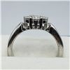 Image 3 : Silver 7 Illusion Set Diamond Ring (~Size 7) (~weight 3.75g), Made in Canada, Suggested Retail Value