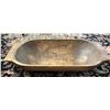 Image 1 : PRIMITIVE SINGLE PLANK WOOD DOUGH BOWL