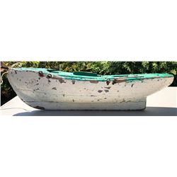 ANTIQUE WOOD TOY BOAT