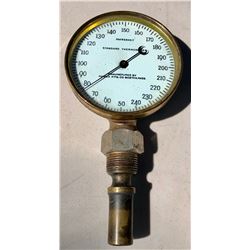 ANTIQUE TEMPERATURE GAUGE