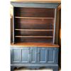 Image 1 : ANTIQUE PAINTED BUFFET & HUTCH