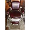 Image 1 : ANTIQUE BARBERS CHAIR W / FOOT & HEAD REST