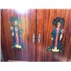 Image 2 : CHERRY FINISH ASIAN DESIGN BUFFET & HUTCH