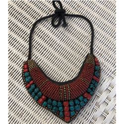 BEADED NATIVE NECKLACE