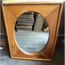 PINE FRAMED MIRROR